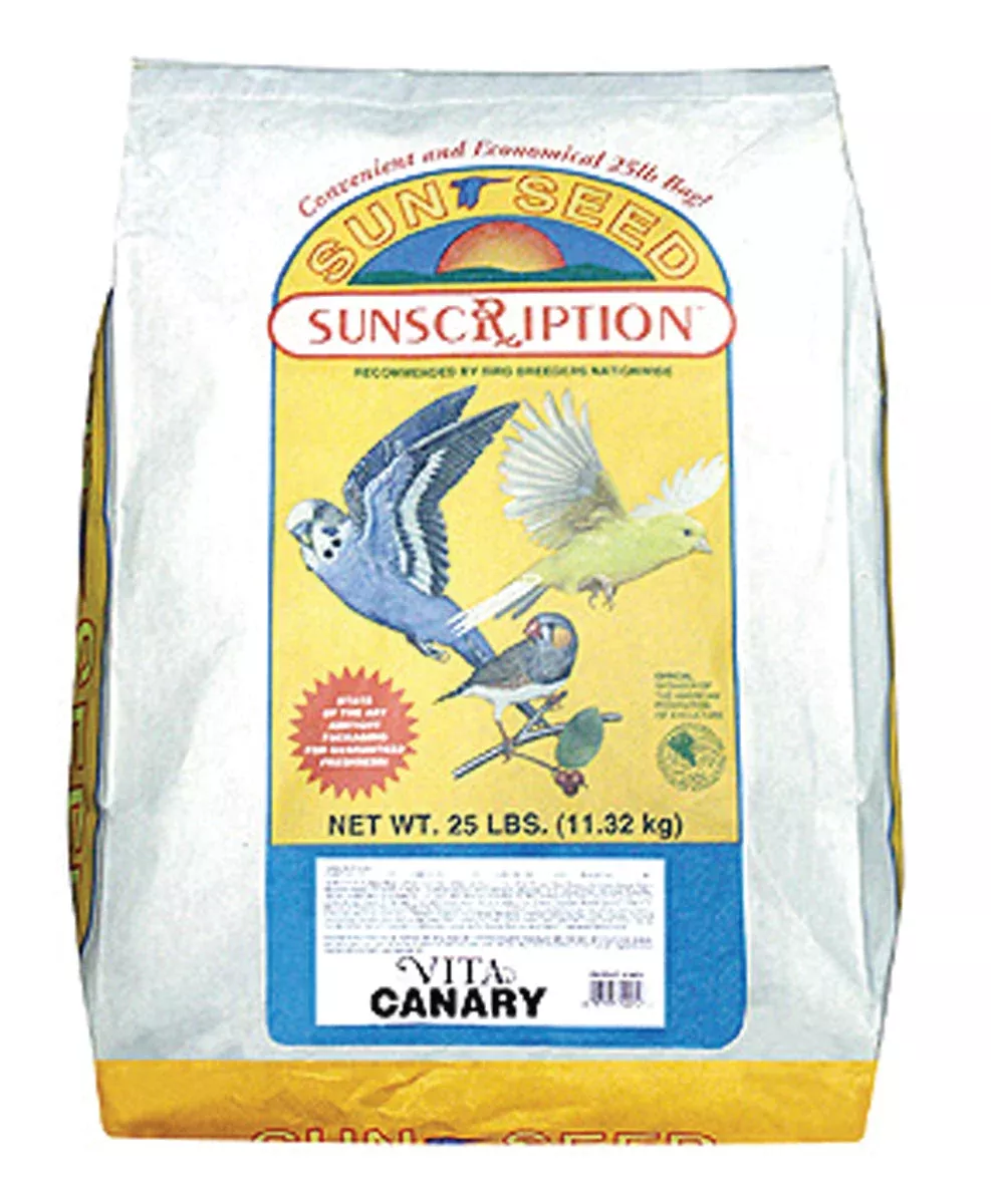 Sunseed Vita Canary Food 25 lb