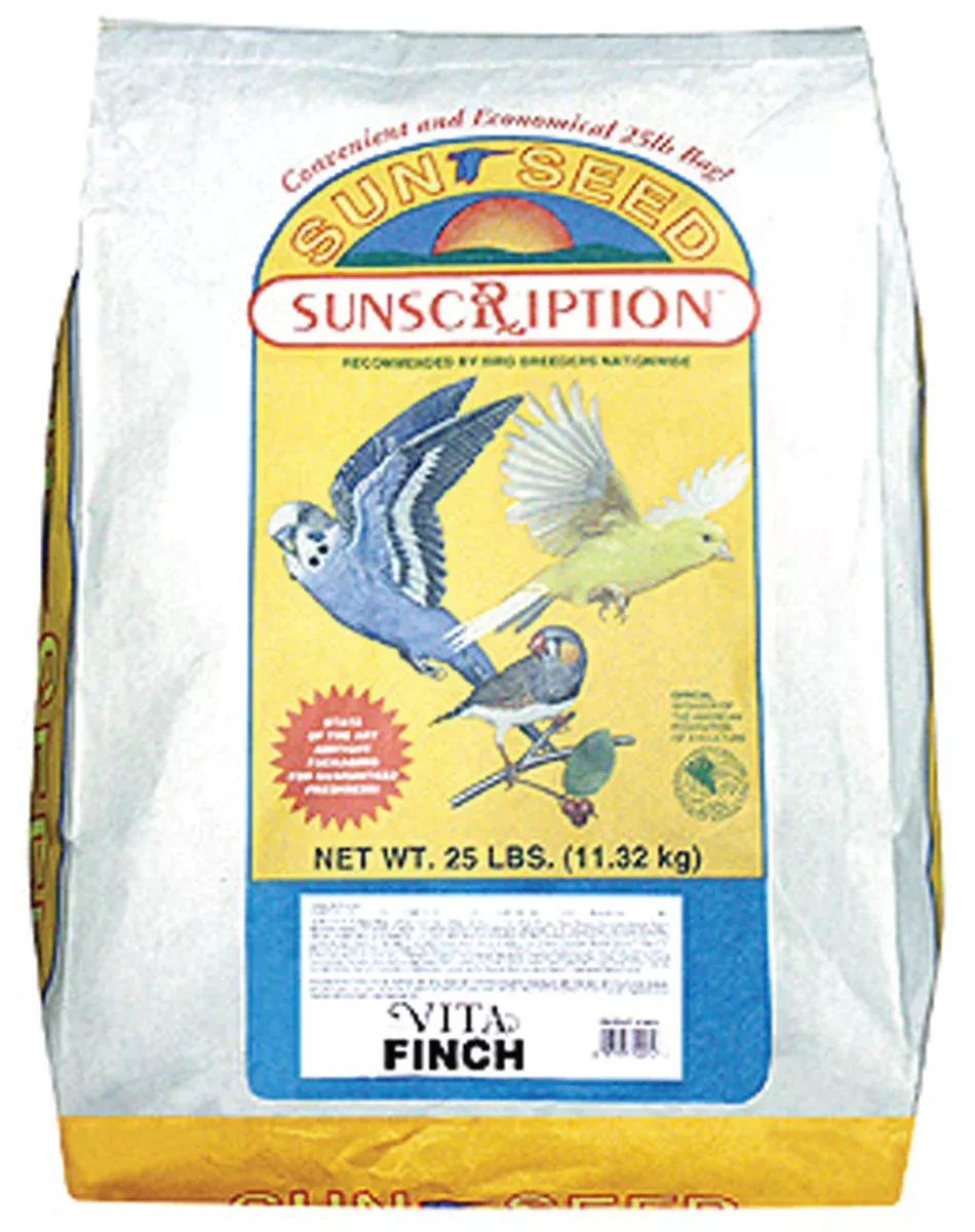 Sunseed Vita Finch Food 25 lb
