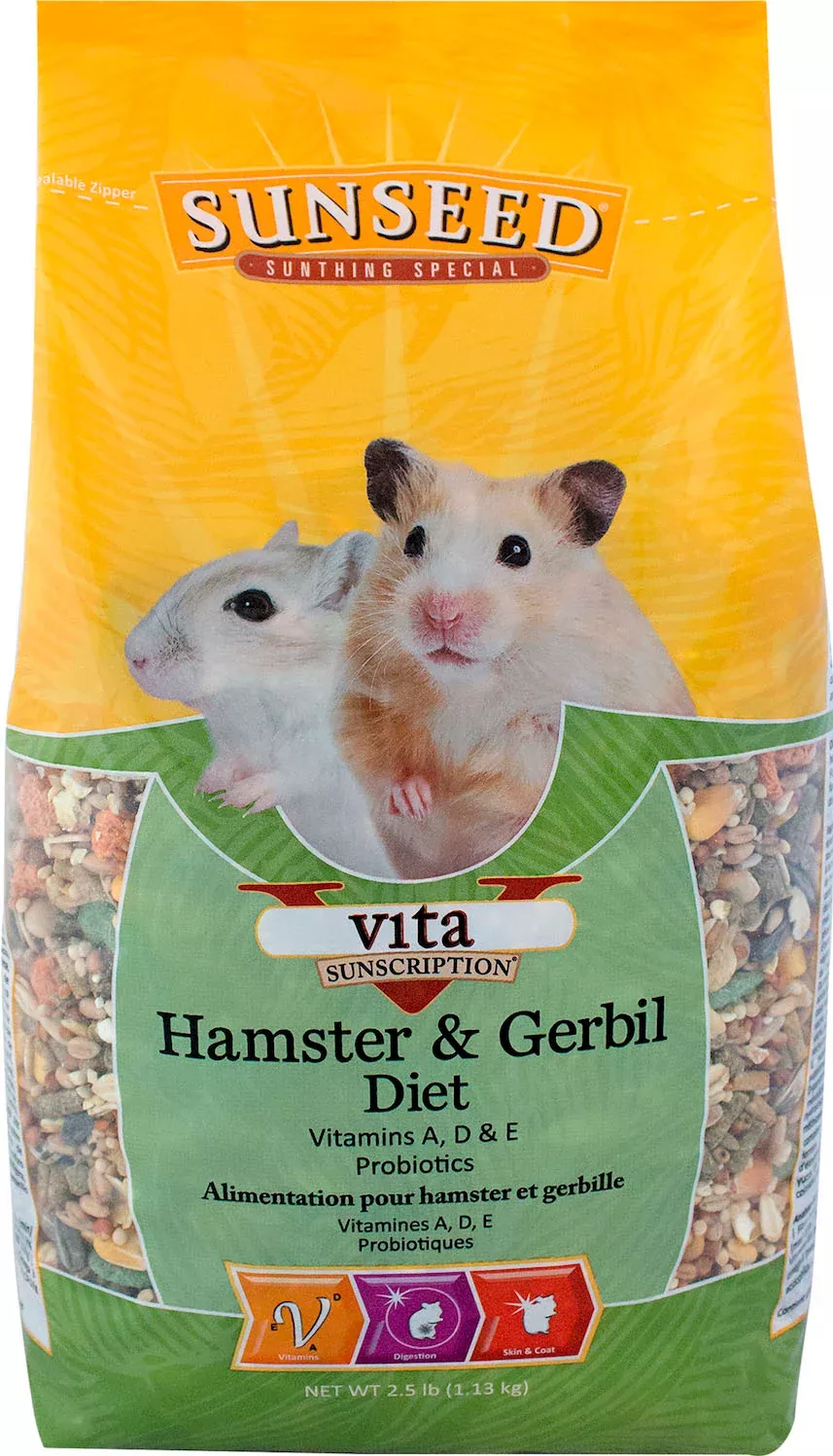 Sunseed Vita Hamster & Gerbil Food 2.5 lb