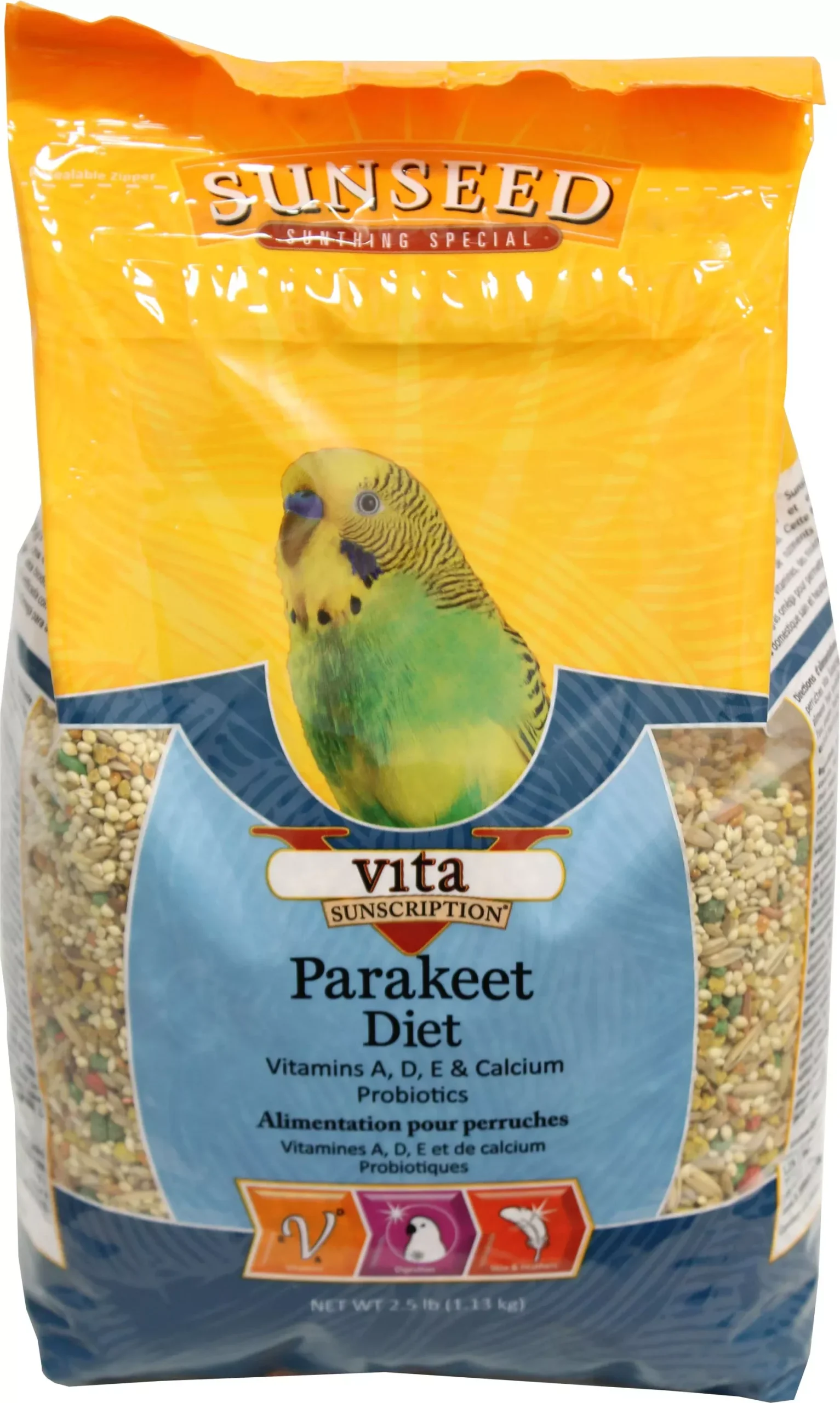 Sunseed Vita Parakeet Food 2.5 lb
