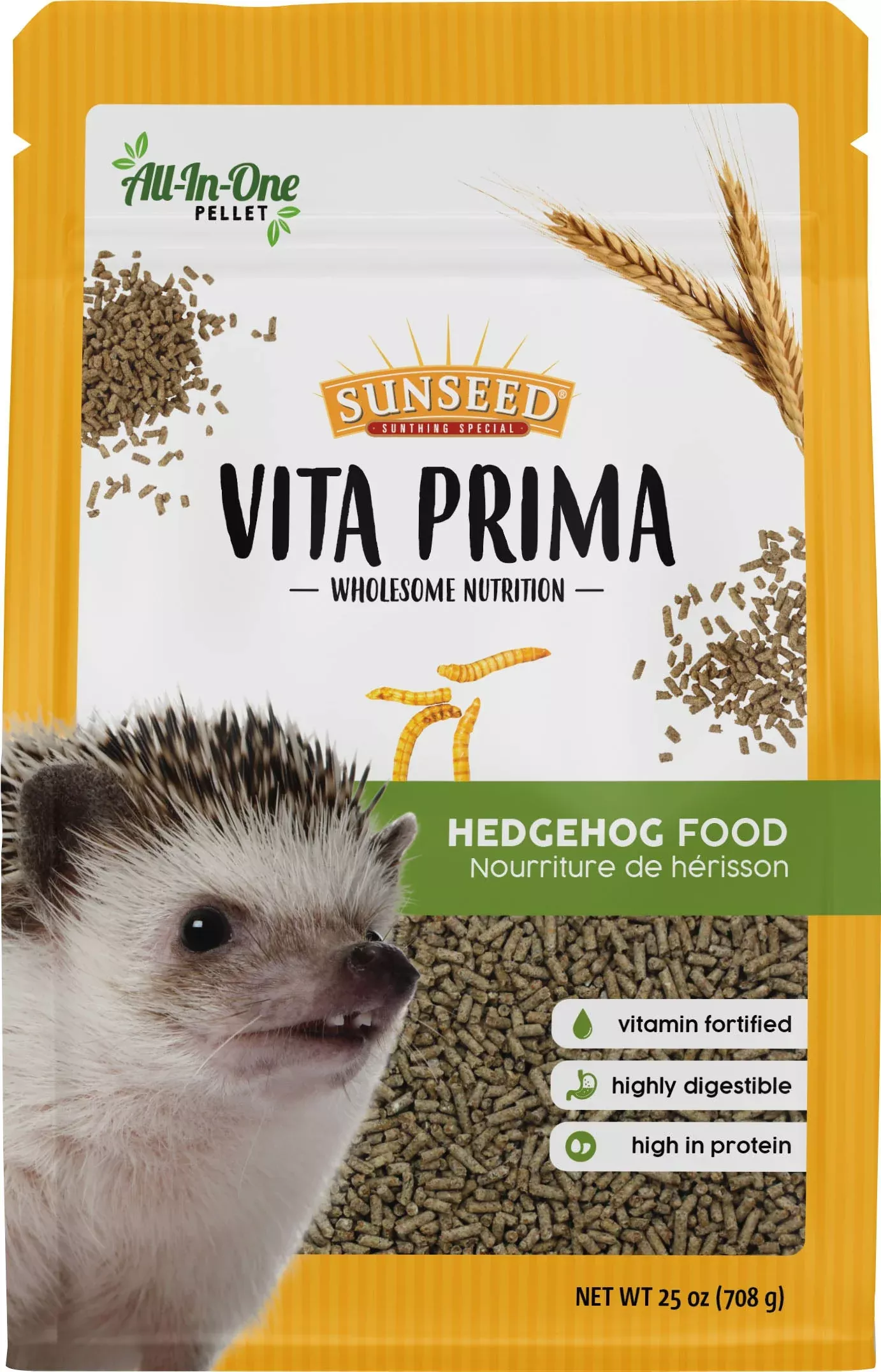 Sunseed Vita Prima Hedgehog Food 25 oz