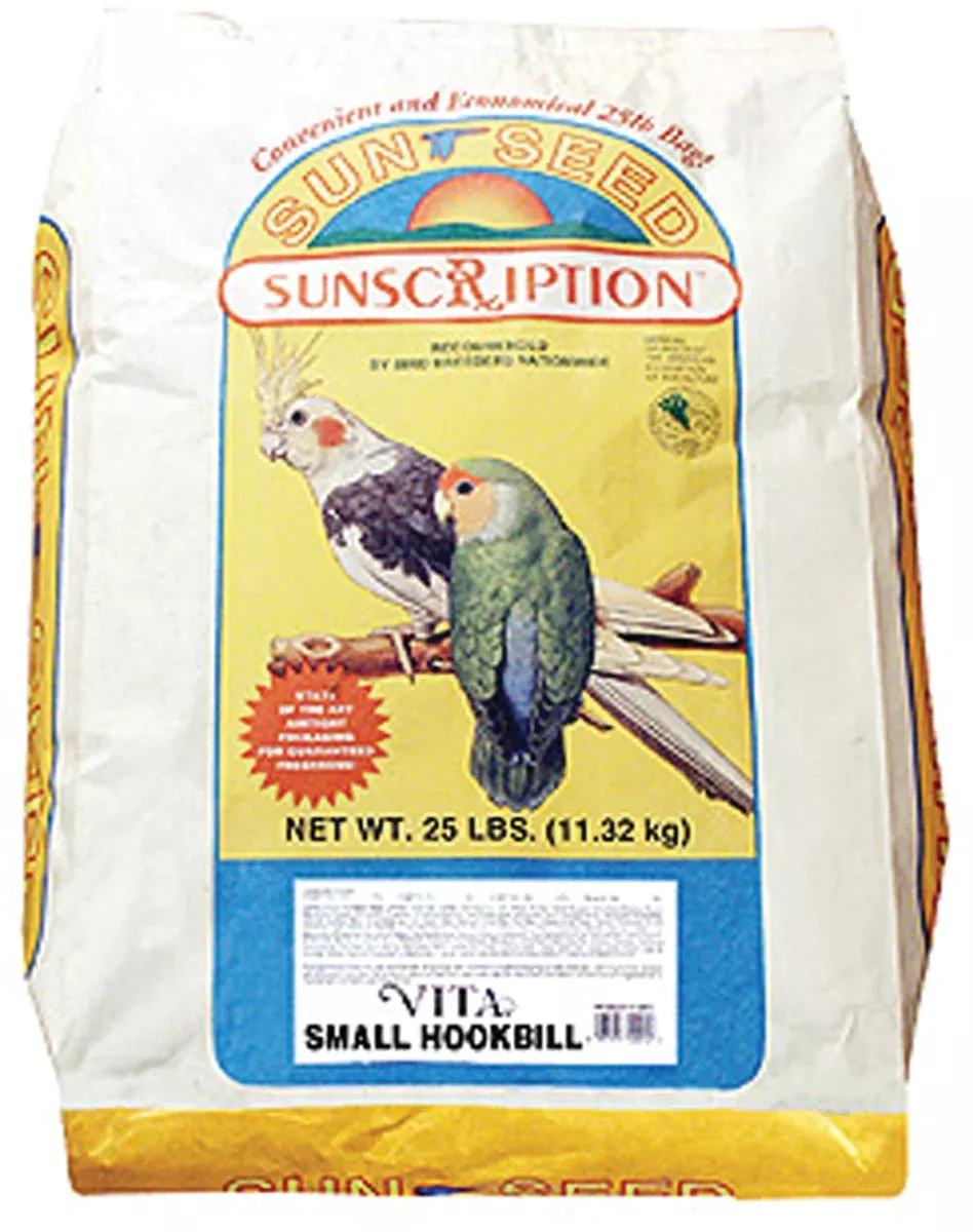 Sunseed Vita Prima Safflower Small Parrot Food, 25 lb