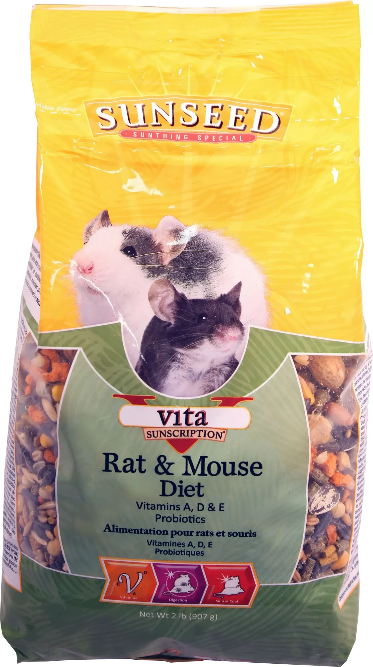 Sunseed Vita Rat & Mouse Food 2 lb