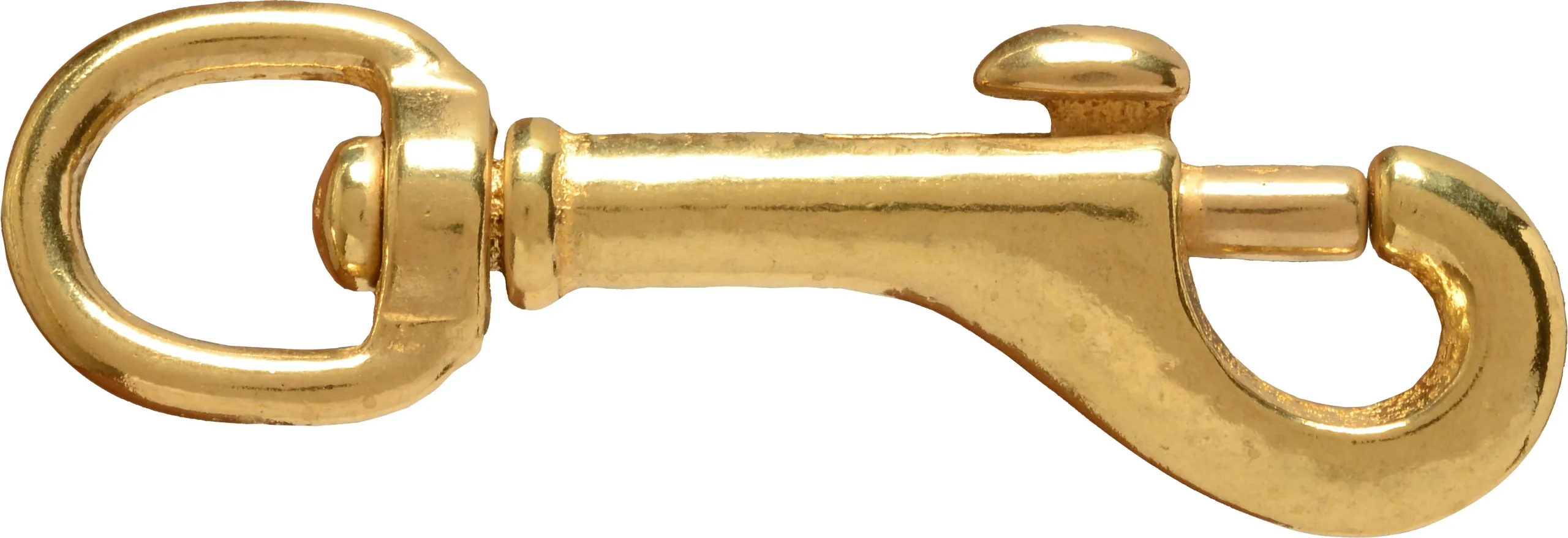 Swivel Eye Bolt Snap 3/4 in Brass