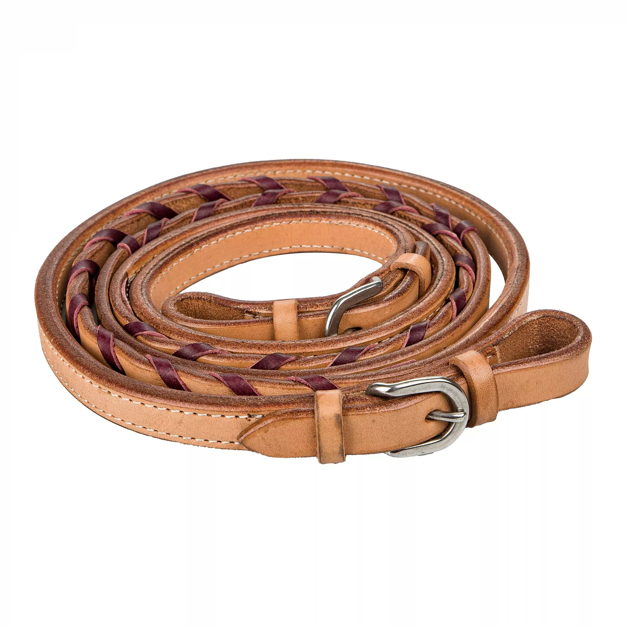 Tabelo Contest Reins with Laced Latigo