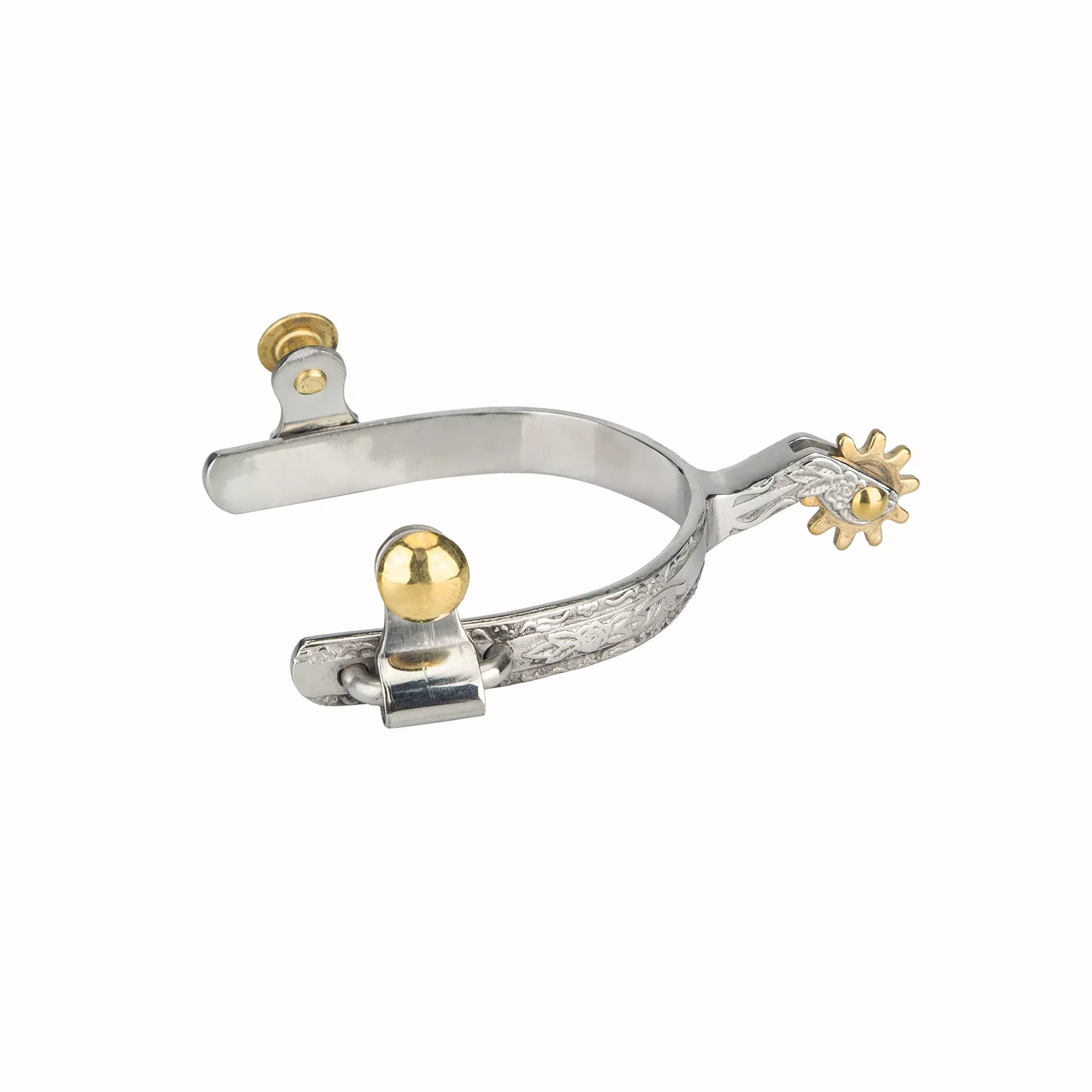 TABELO Engraved Roping Spur