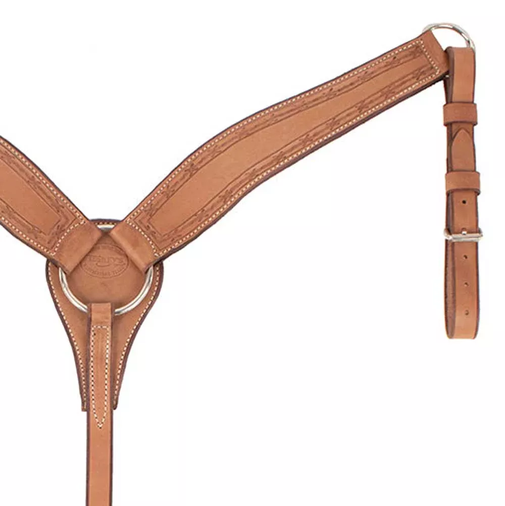 Teskey's 2-1/2" Barbwire Border Breast Collar
