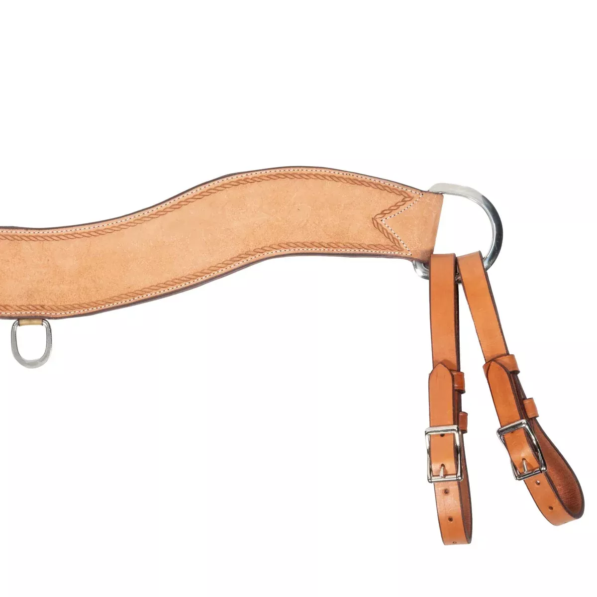 Teskey's 3 1/2" Roughout Rope Border Tripping Collar