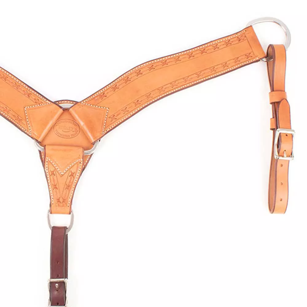 Teskey's 3" Barbwire Border Breast Collar