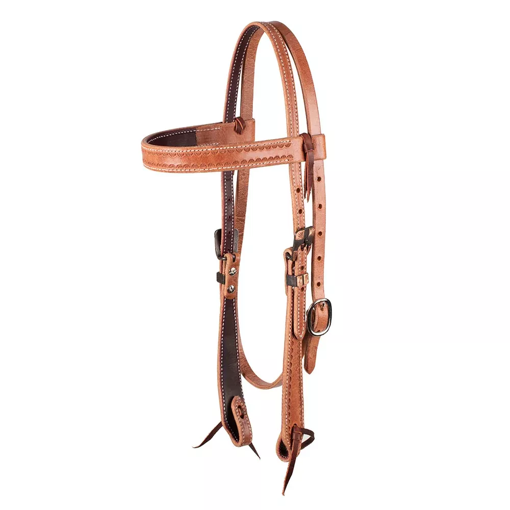 Teskey's Big Sky Collection Shell Browband Headstall