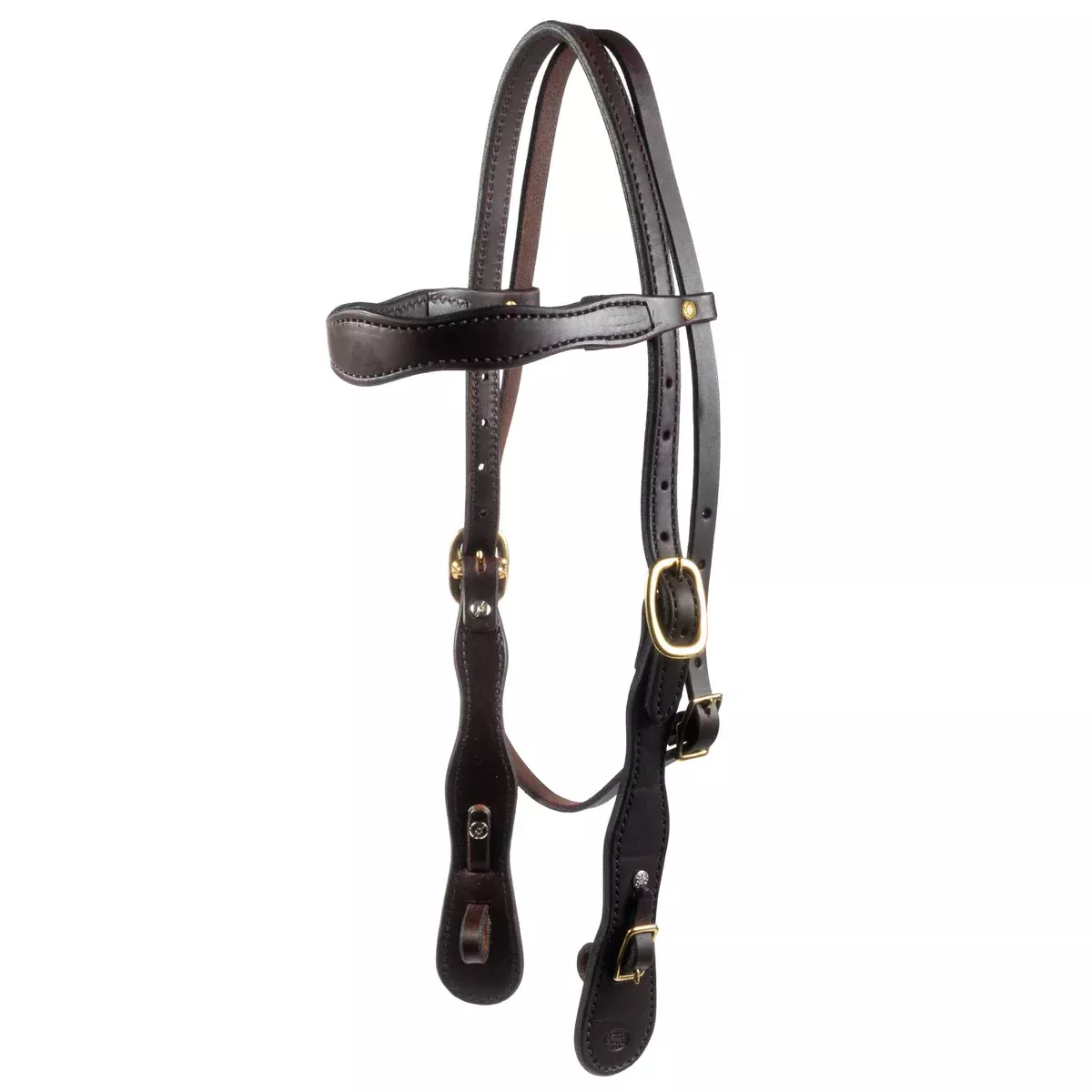 Teskey's Dark Oiled Cowboy Headstall