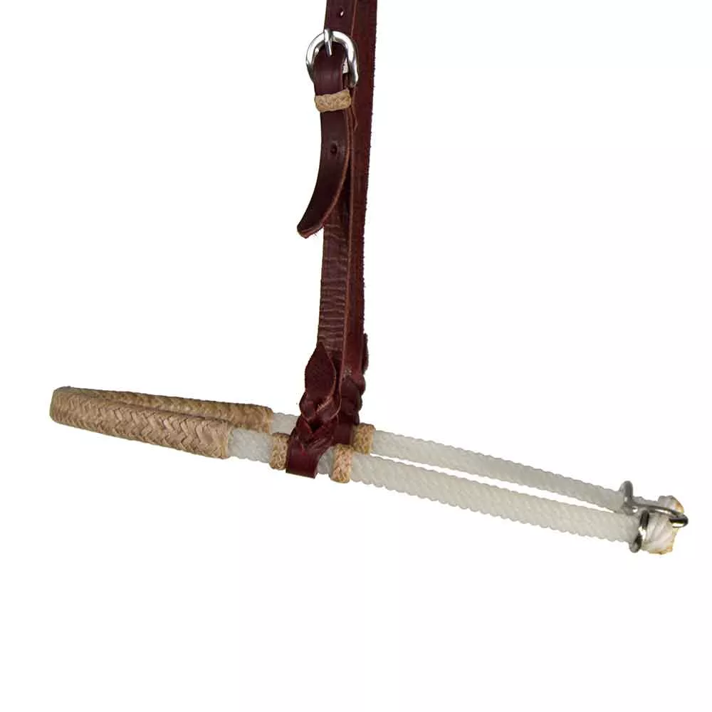 Teskey's Double Rope Noseband w/Rawhide