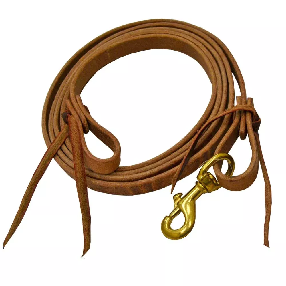 Teskey's Harness Leather Roping Reins