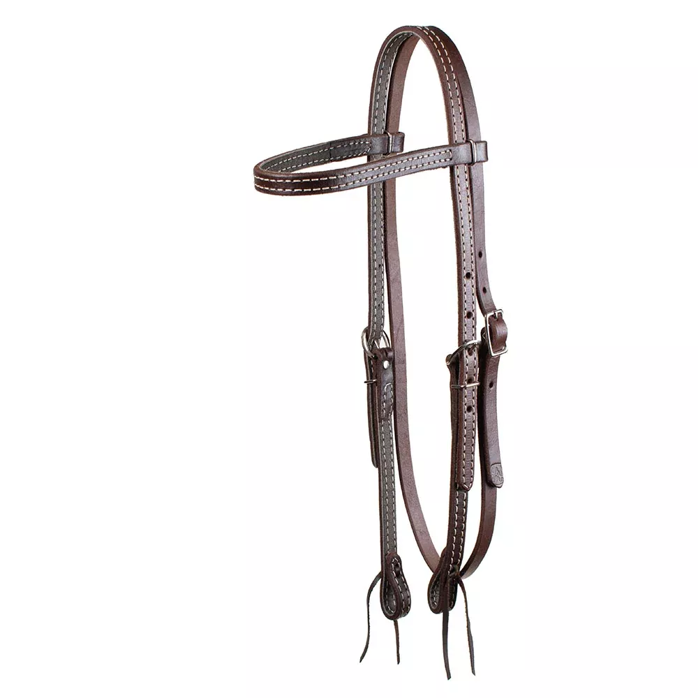 Teskey's Heavy Oil Browband Headstall