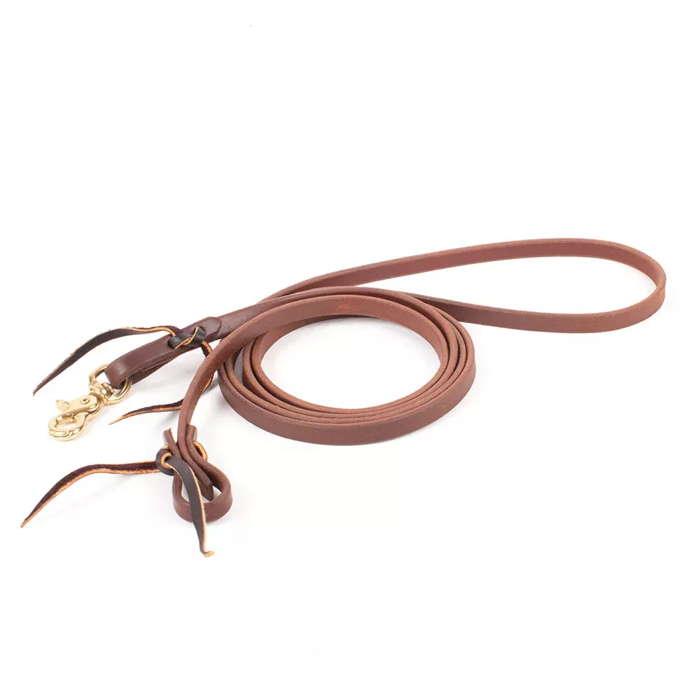 Teskey's Heavy Oil Water Loop Roping Reins