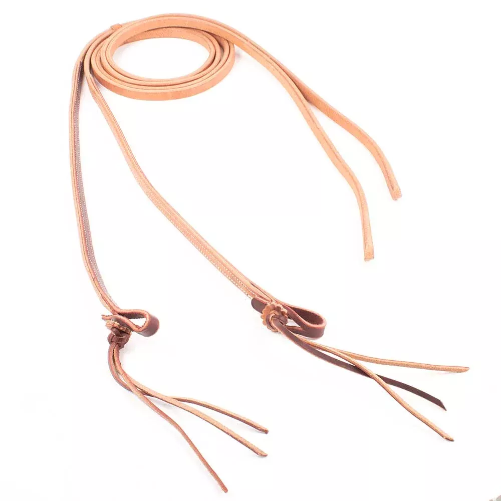 Teskey's Hermann Oak Rattlesnake Split Reins
