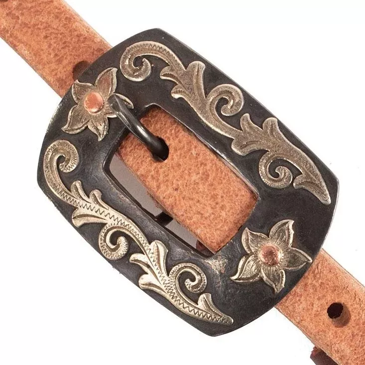 Teskey's Premium Antique Floral Buckle