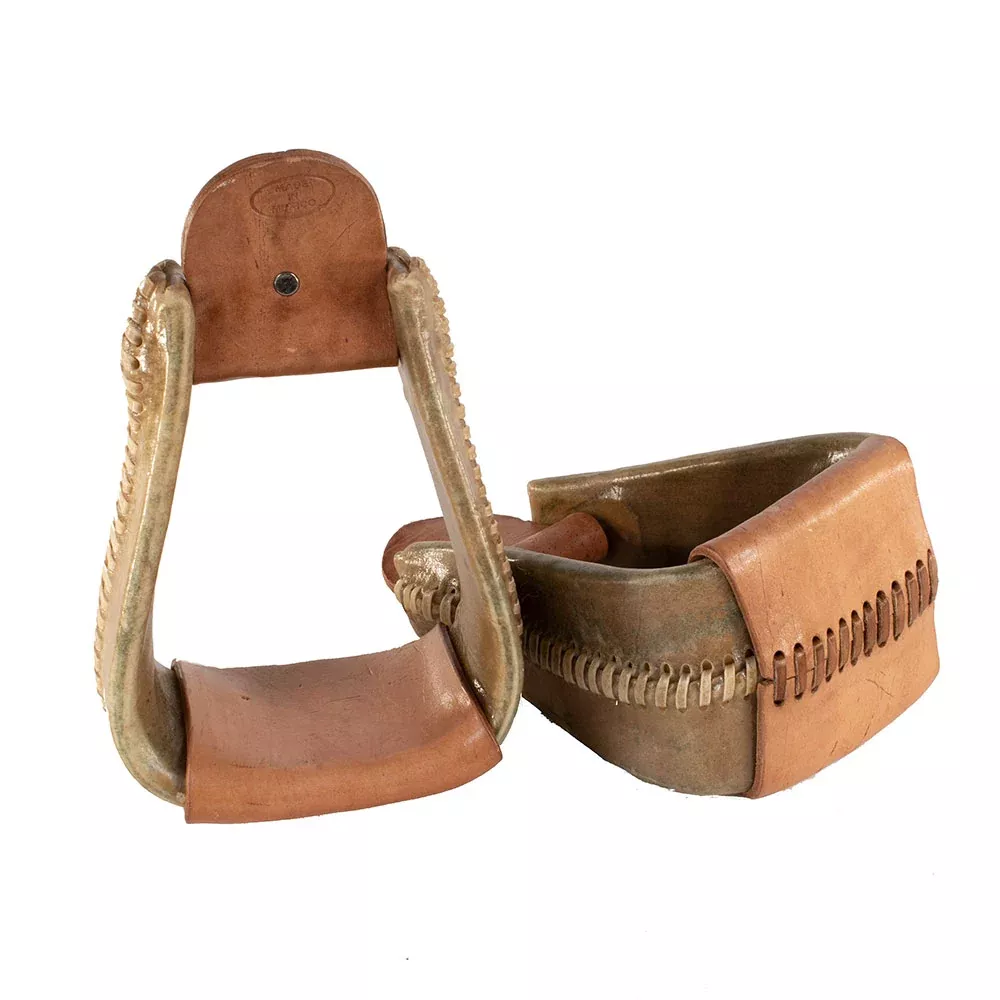 Teskey's Rawhide Roper Stirrups