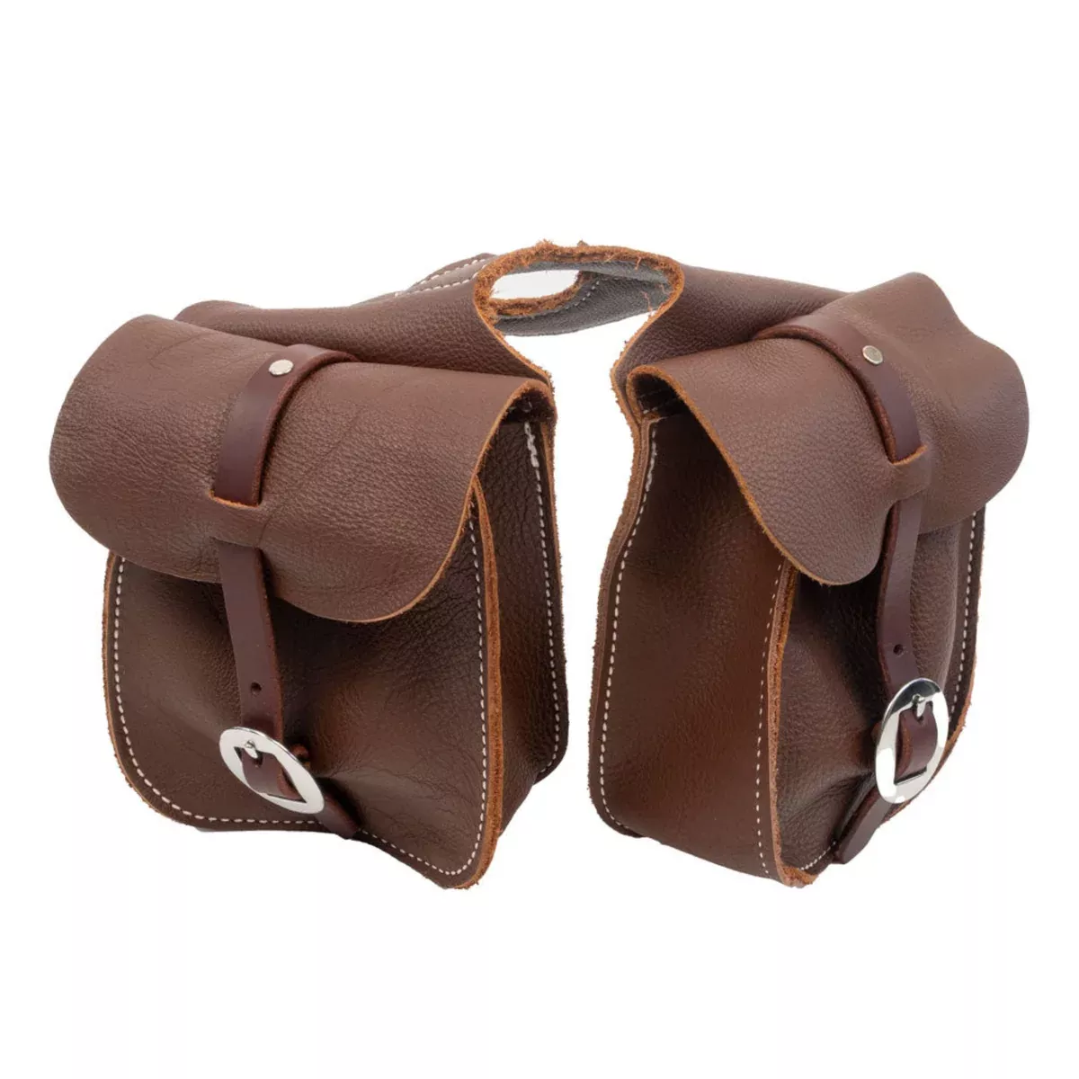 Teskey's Soft Chap Leather Horn Bag