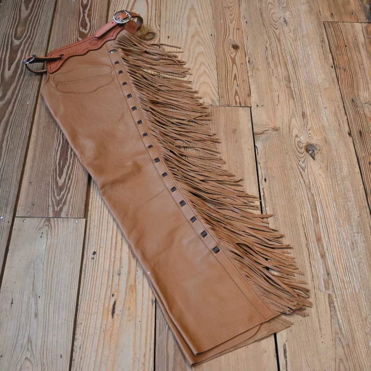 Teskey's X-Small Smooth Deer Tan Shotgun Chaps