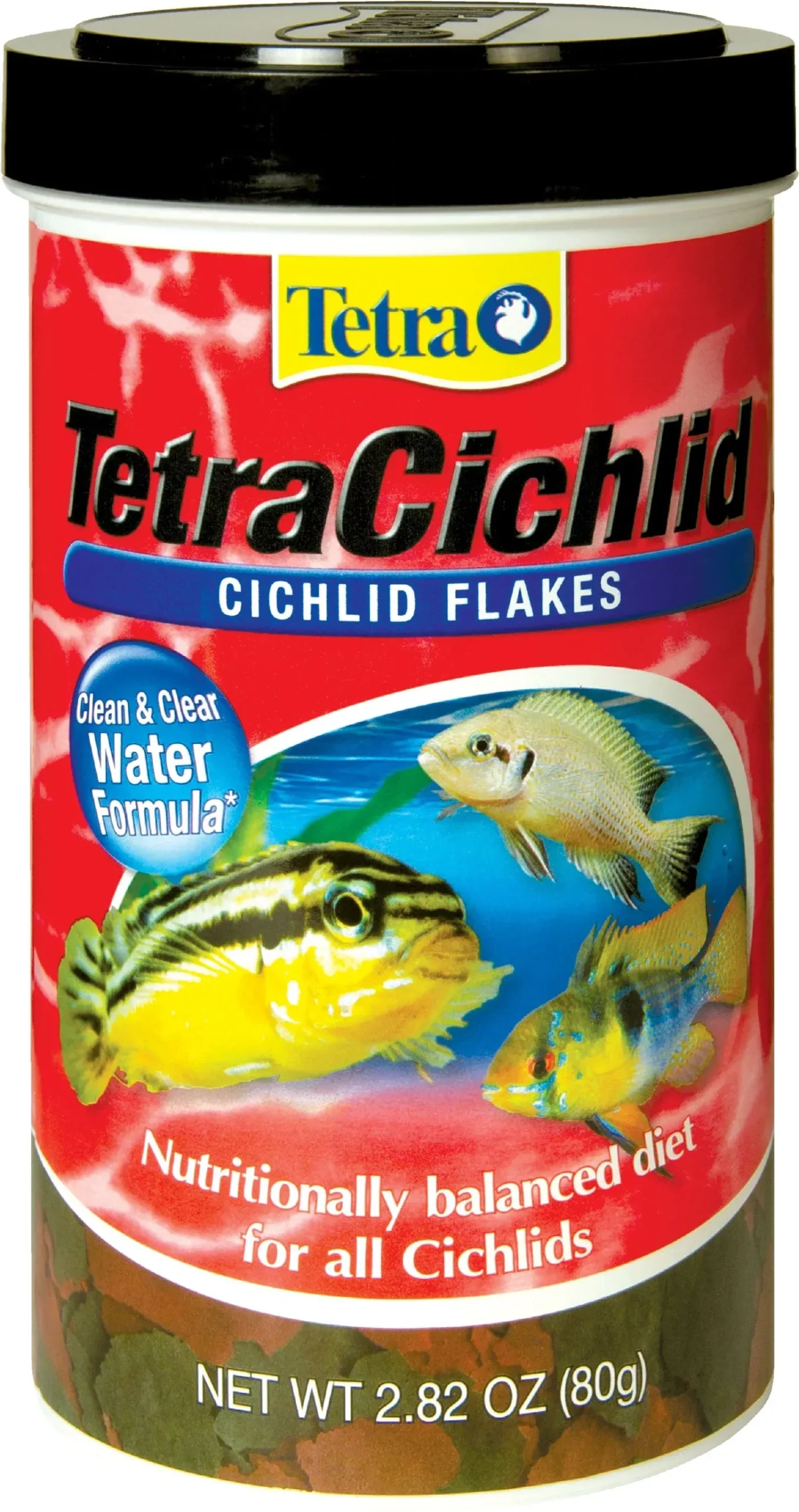 Tetra TetraCichlid Flakes 2.82 oz