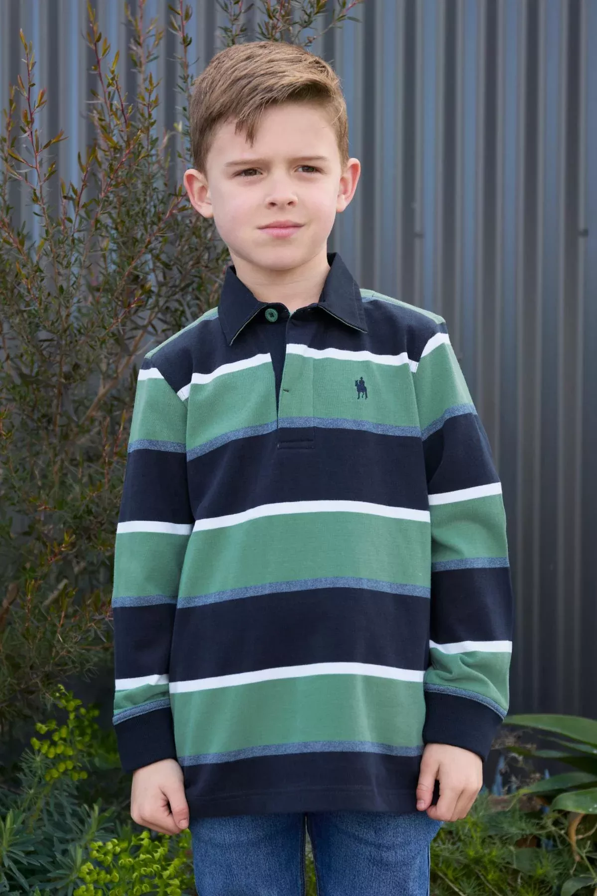 Thomas Cook Boy's Douglas Stripe Rugby
