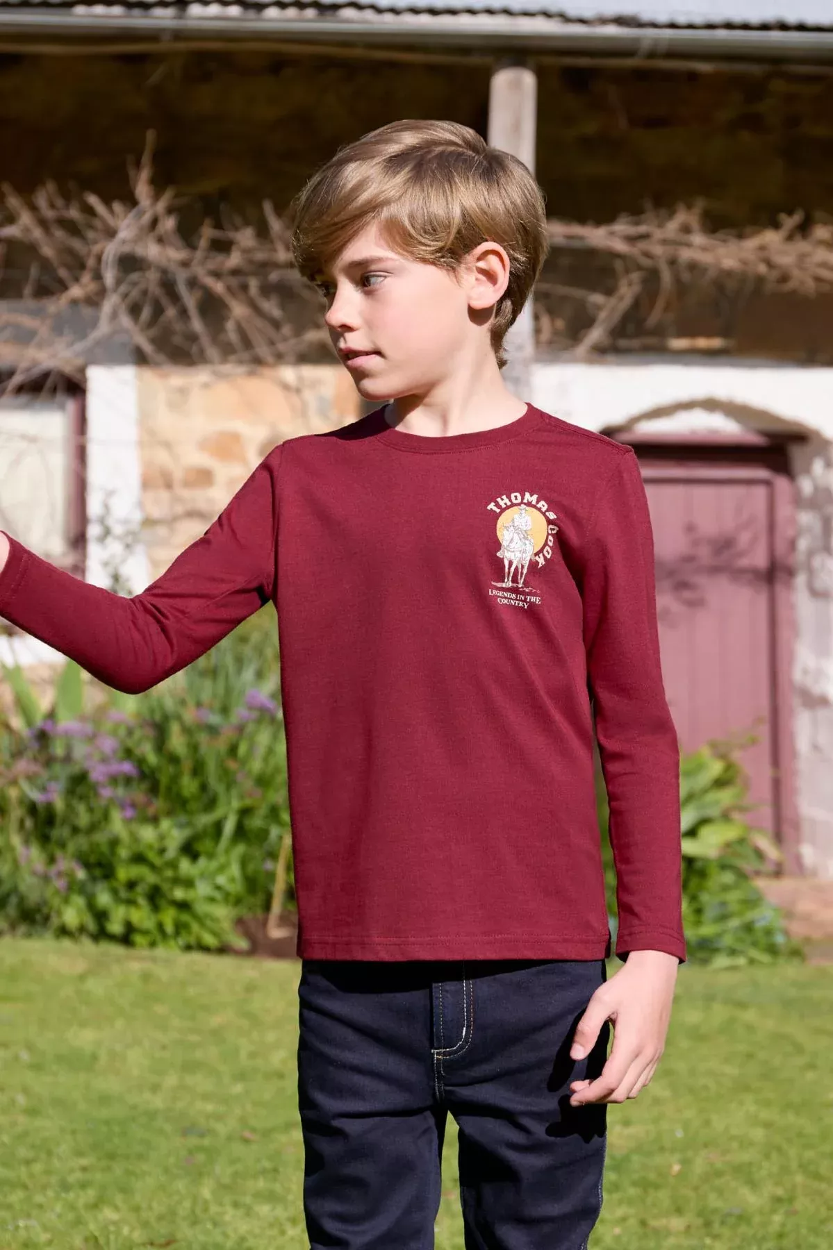 Thomas Cook Boy's Sunset Long Sleeve Tee
