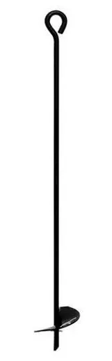 Tie Down Engineering Earth Anchor with 4" Auger, 1/2" x 30"
