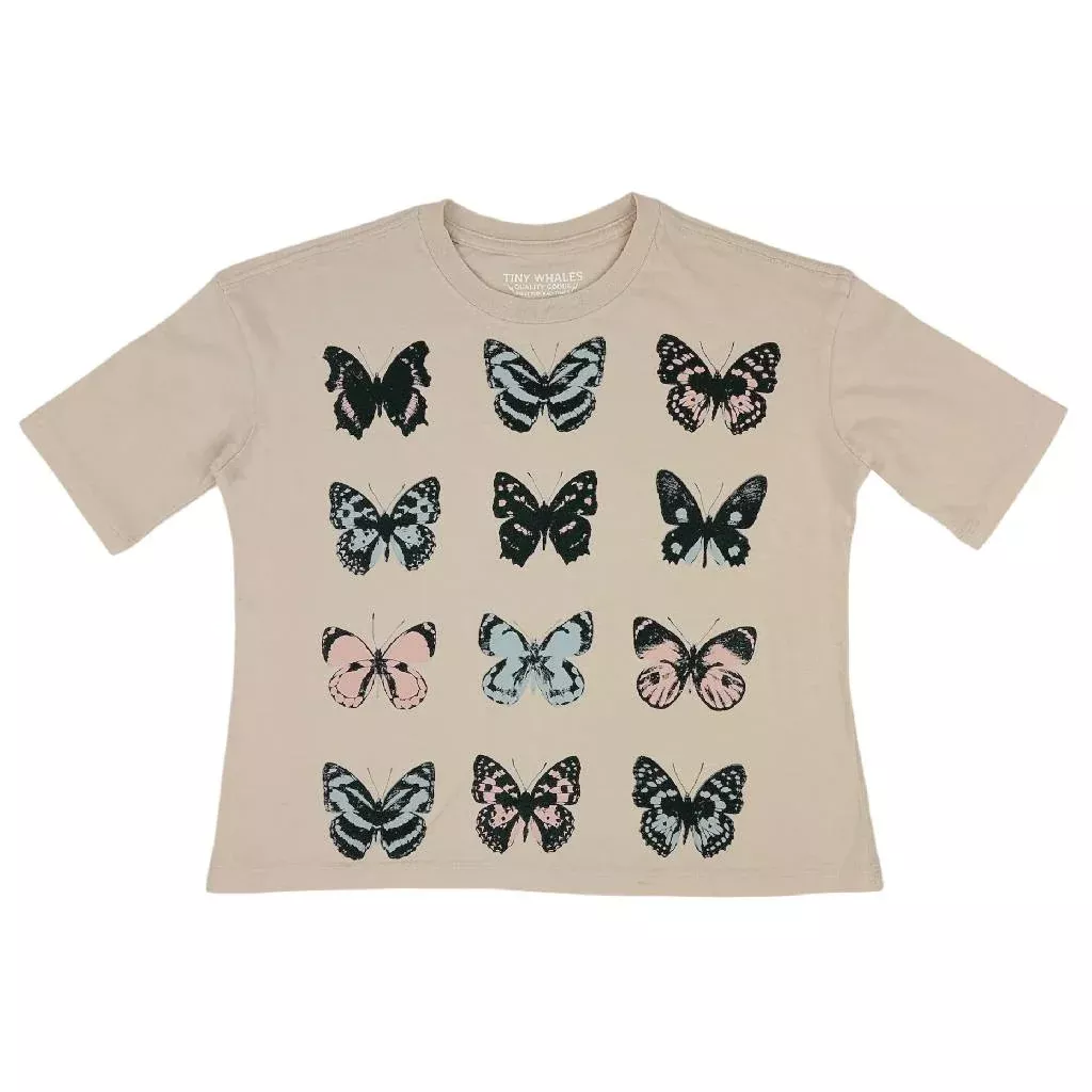 Tiny Whales Girl's Take Flight Tee - FINAL SALE