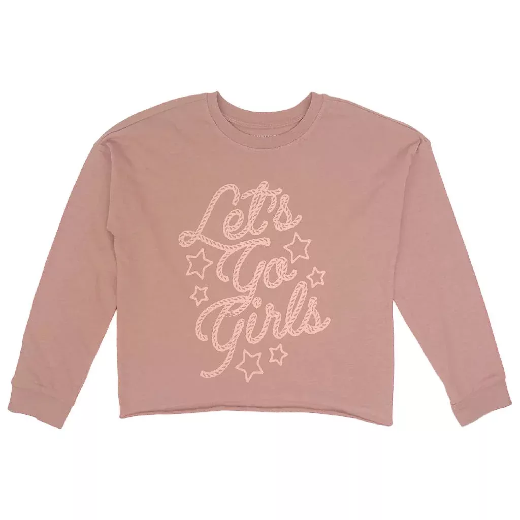 Tiny Whales Lets Go Girls Oversize Tee - FINAL SALE