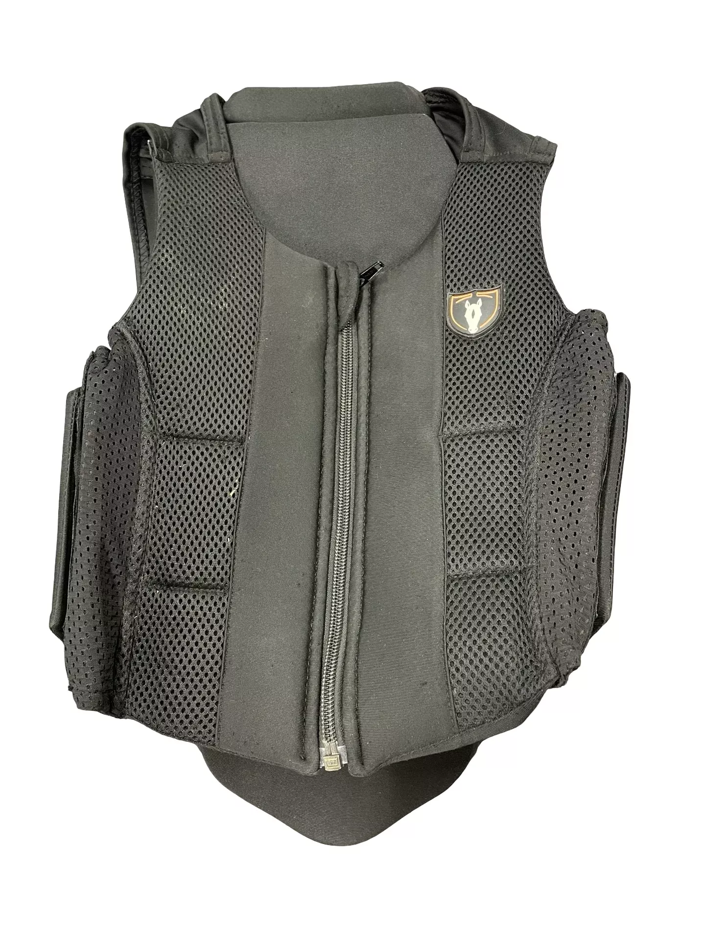 Tipperary Contour Air Mesh Back Protector - Black - Junior 10 Year - USED