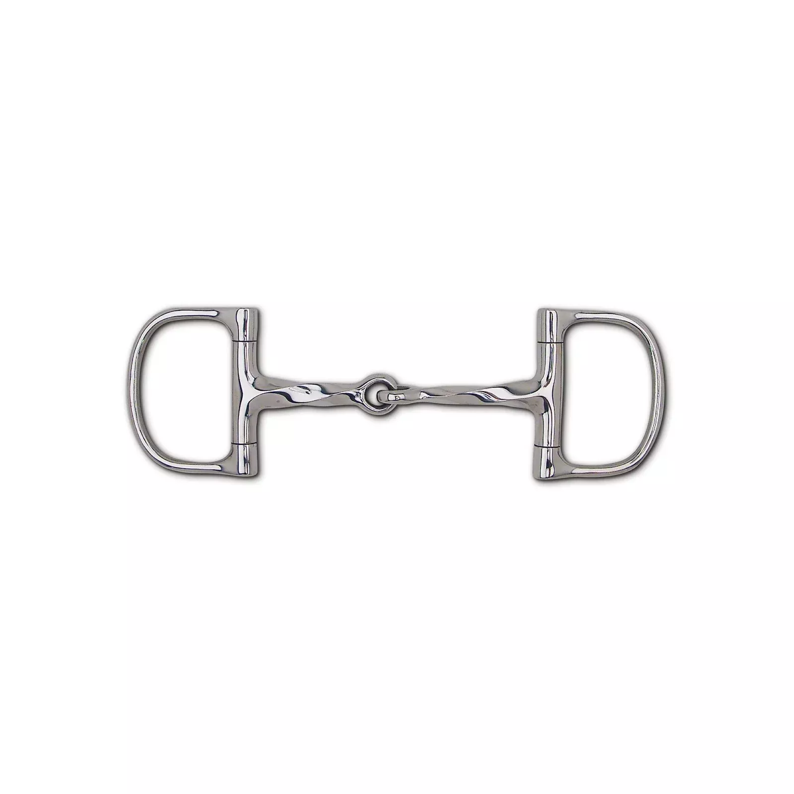 Toklat Slow Twist Snaffle Dee Bit - 3" Rings