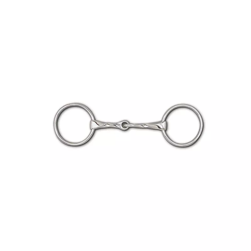ToklatLoose Ring 13mm Slow Twist Snaffle- 3 1/4" Rings