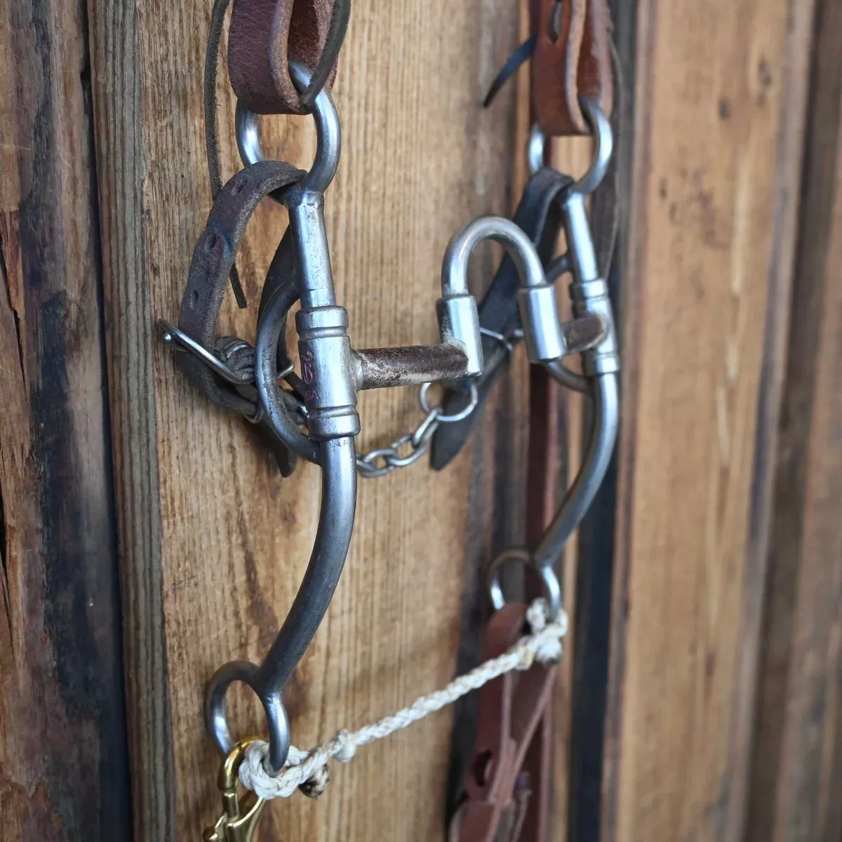 Tom Balding Correction Bridle Rig w/Split Ear Headstall