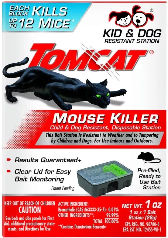 Tomcat Disposable Mouse Bait Station