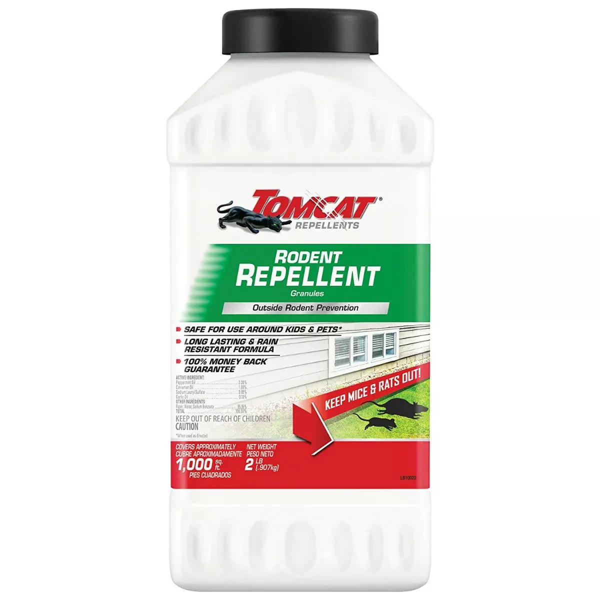 Tomcat Rodent Repellent Granules, 2 lb
