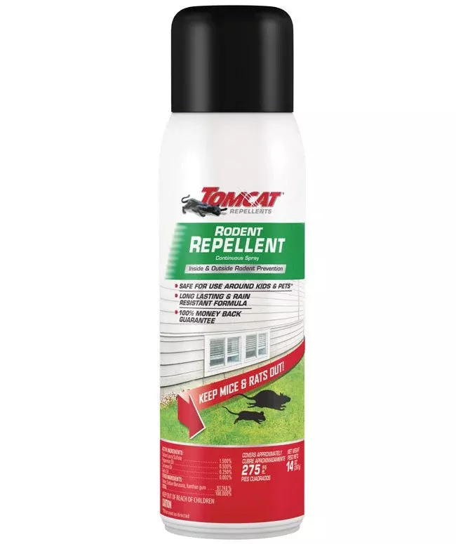 Tomcat Rodent Repellent Spray, 14 oz