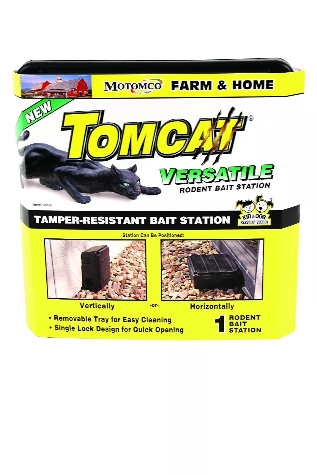 TOMCAT Versatile Rodent Bait Station