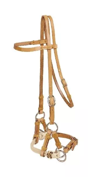 Tory Leather Double Nose Side Pull
