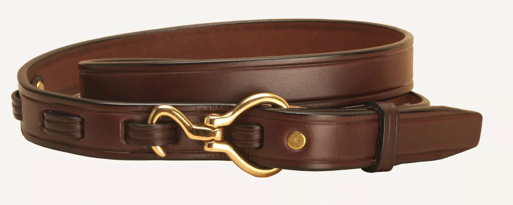 Tory Leather Mini Hoof Pick Buckle Belt