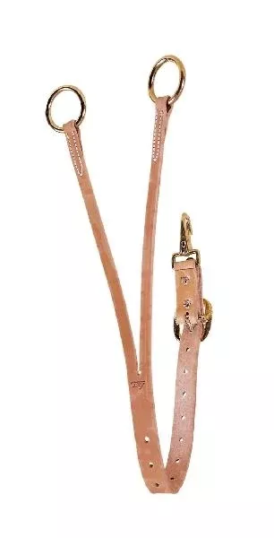 Tory Leather Training Fork – Brass Tongue Buckle