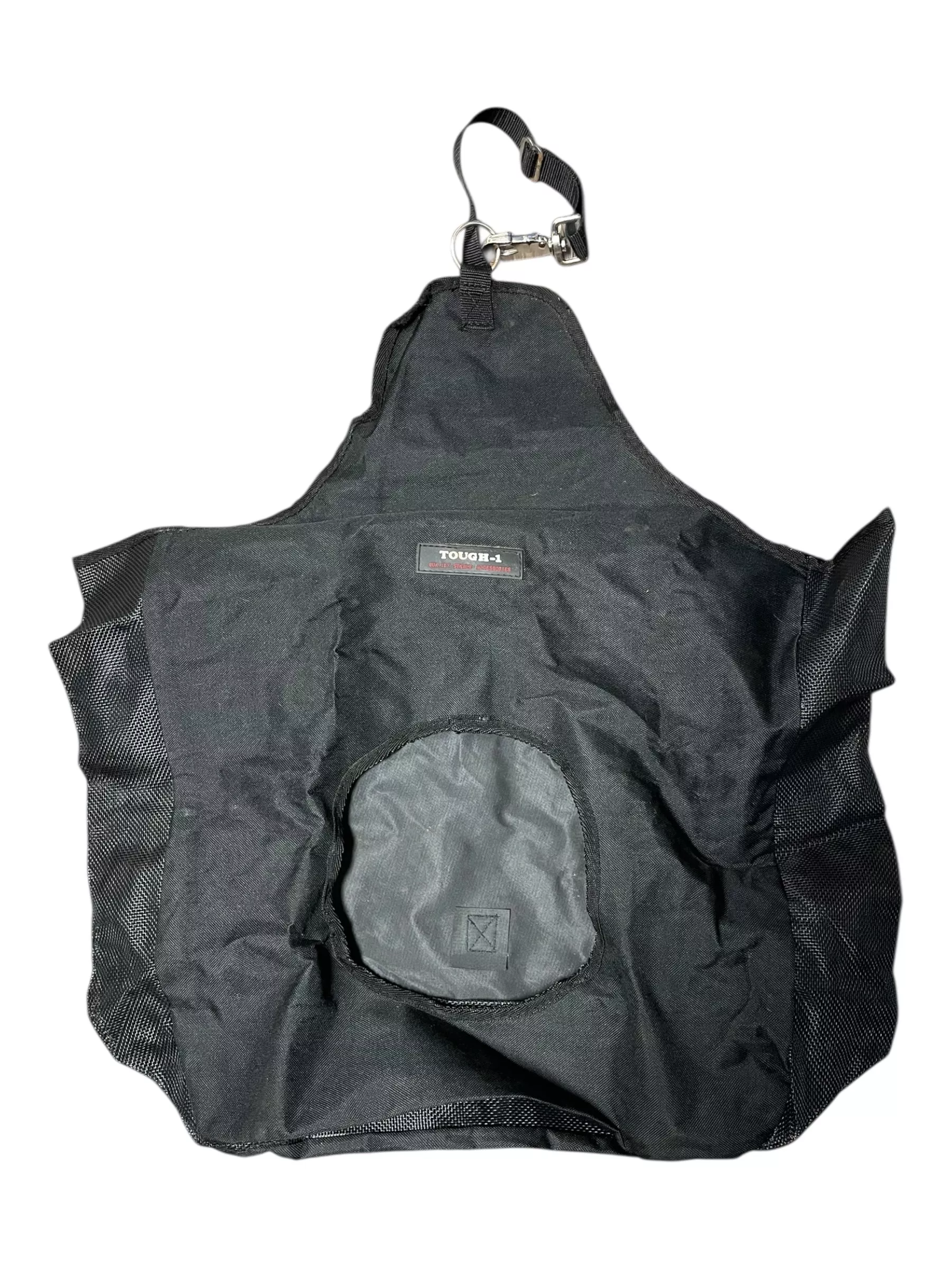 Tough-1 Hay Bag - Black - Approx 18" x 23" - USED
