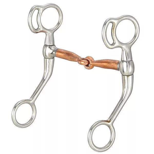 Tough-1 Miniature Copper Horse Mouth Tom Thumb Bit