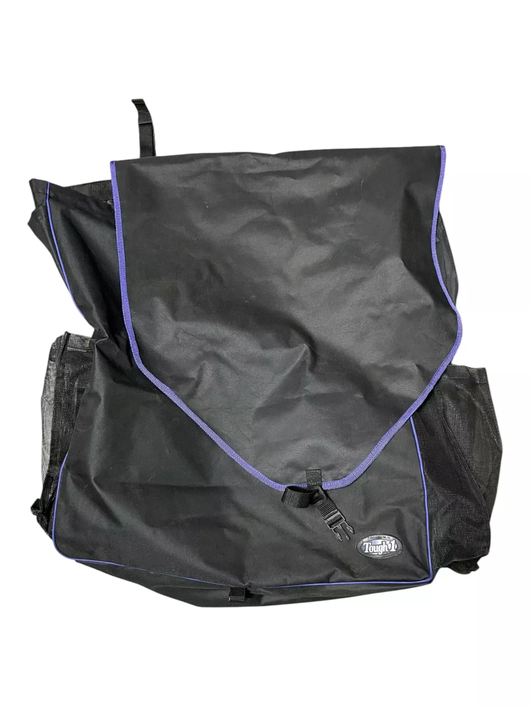 Tough-1 Stall Bag - Black/Purple - USED
