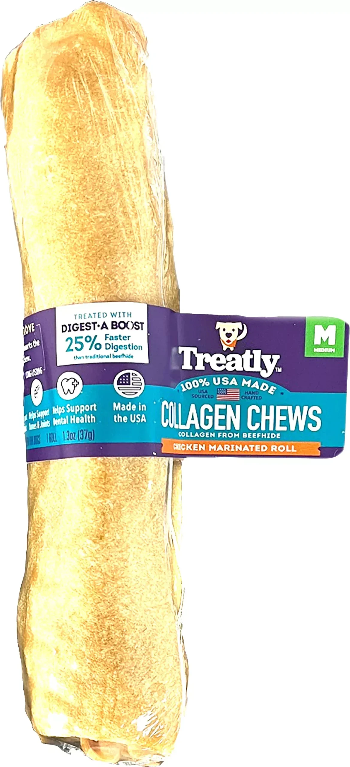 Treatly USA Collagen Roll Chicken Medium 6-7 in