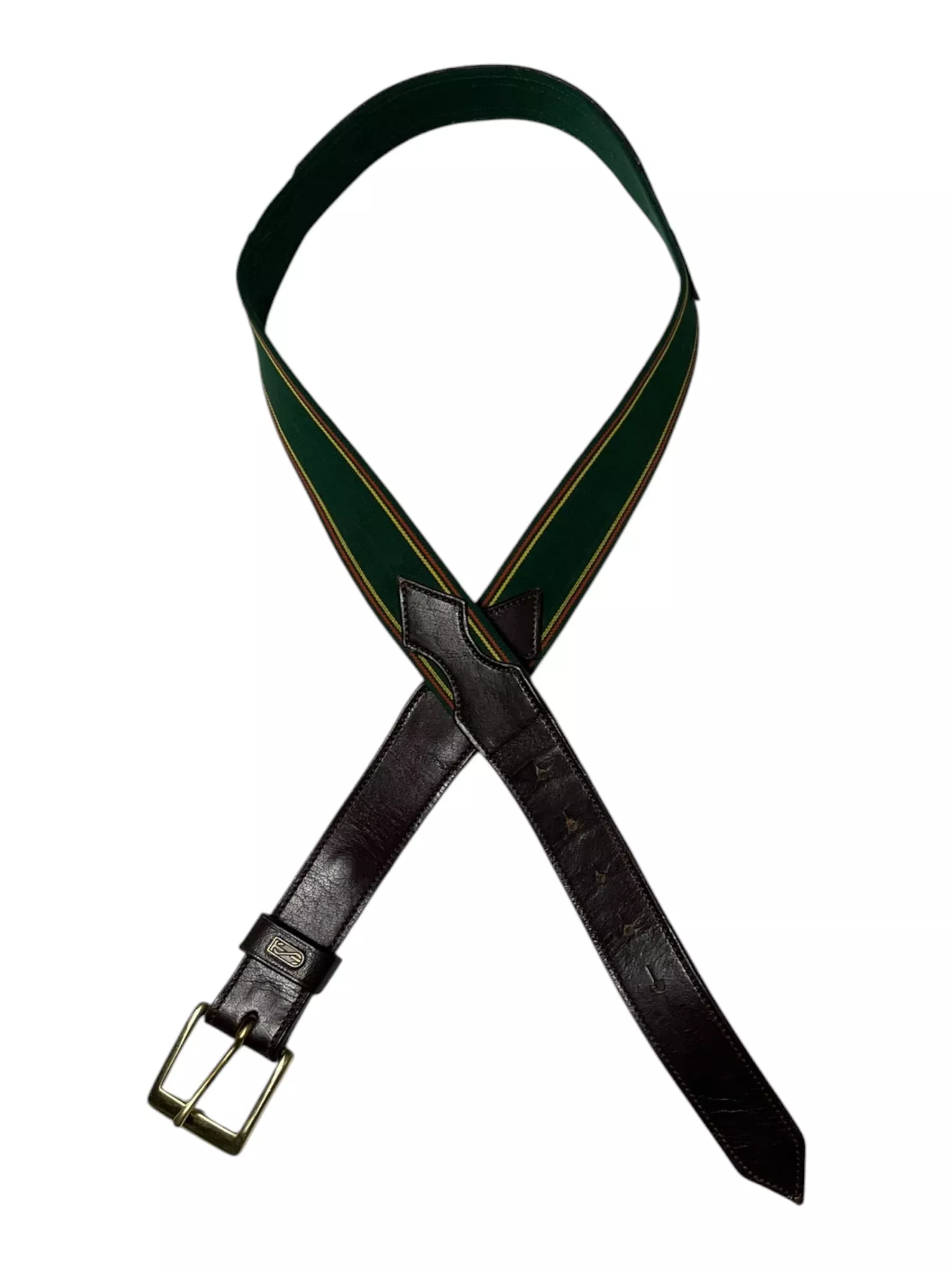 Tredstep Belt - Brown/Green - 32 - USED