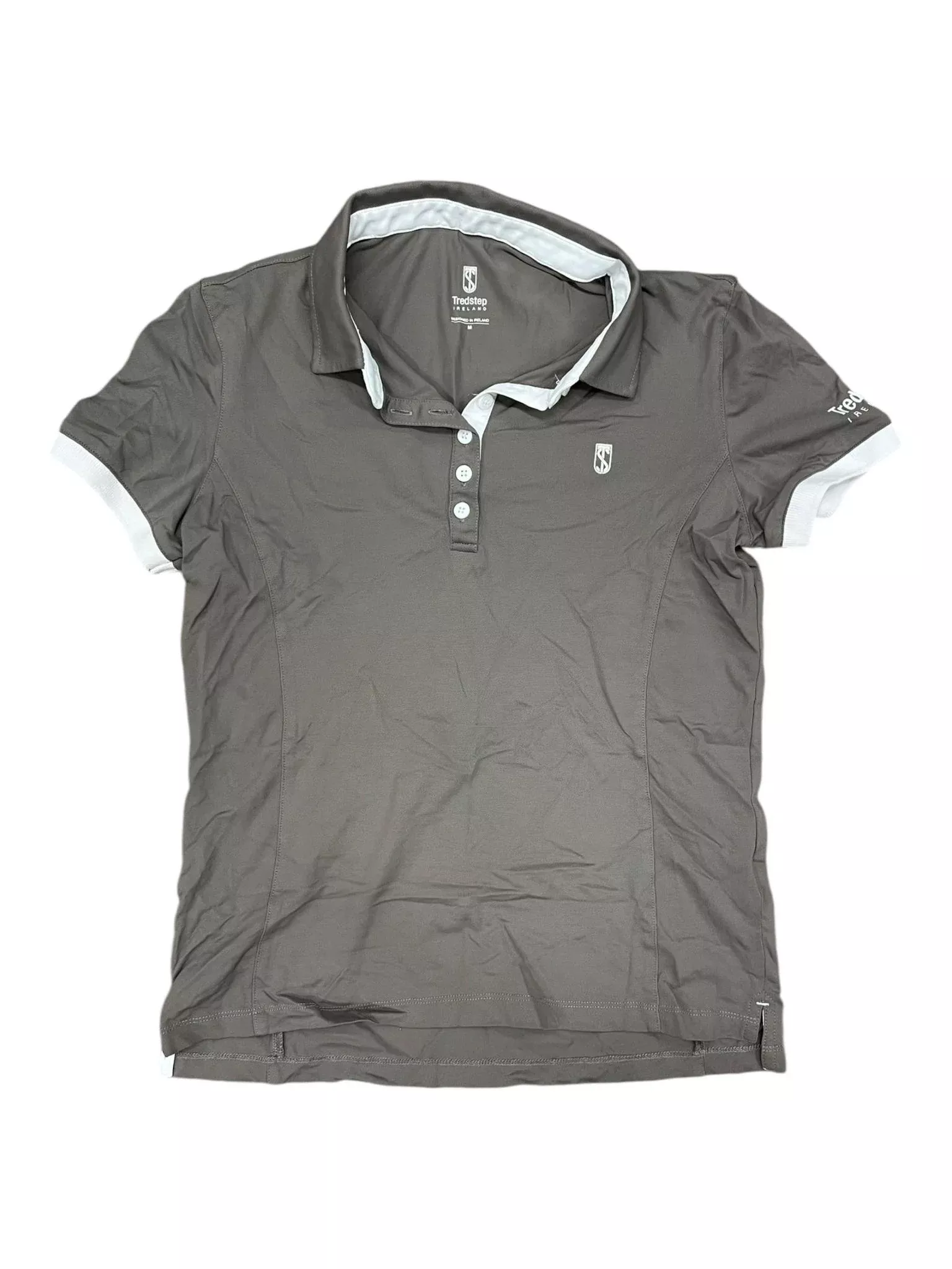 Tredstep Polo - Brown/White - M - USED