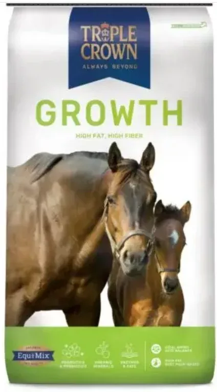 Triple Crown Growth Textured Horse Feed, 50 lb