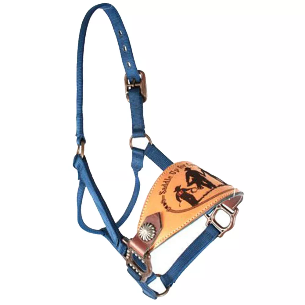 Trophy Bronc Nose Nylon Halter #23