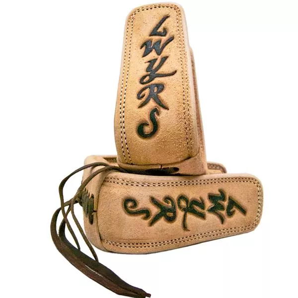 Trophy Leather Covered Stirrups #6